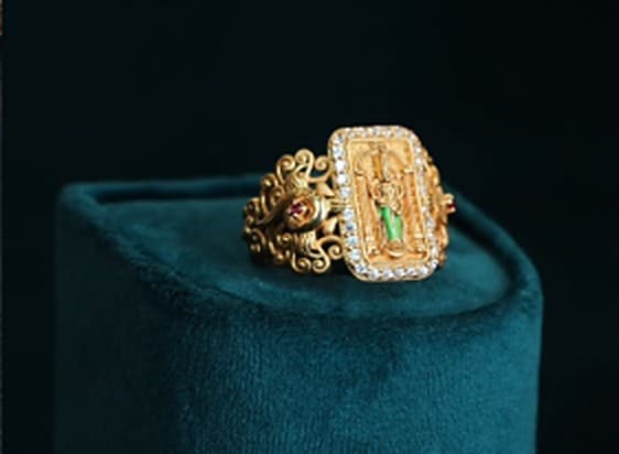 Lightweight Balaji ring, 9 g